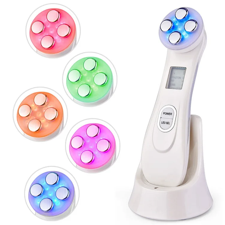 

Mesotherapy Electroporation RF Skin Tightening Face Lifting Device LED Photon Facial ems Device