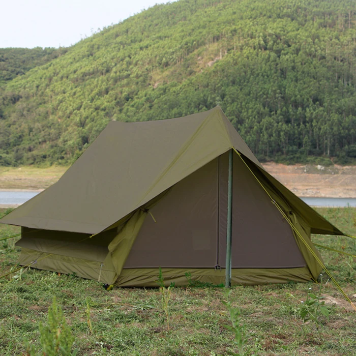 

Wholesale Custom 210d Oxford Fabric Heavy Rain 2 Person Army Military Hunting Tent