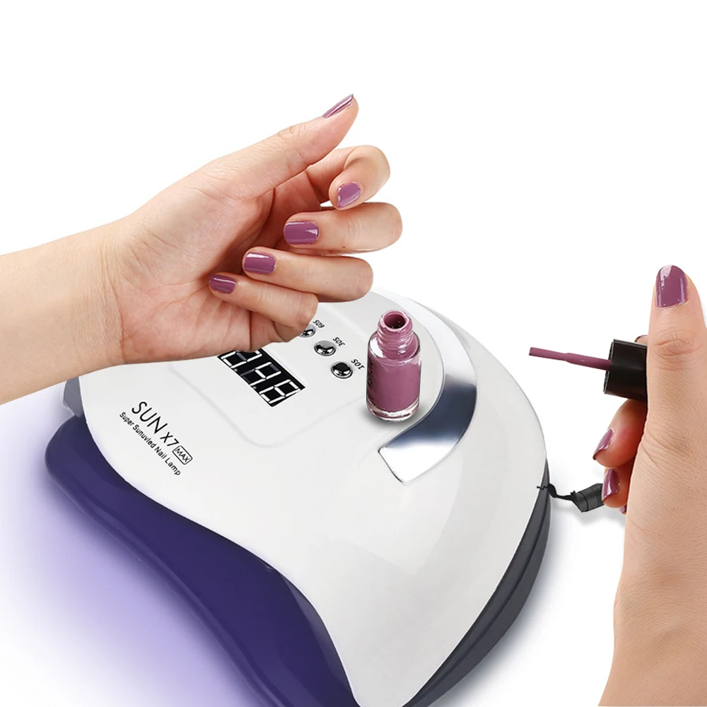 

Portable 180W LED UV Nail Lamp Dryer Phototherapy Machine Manicure tools Lampe UV Ongle Nail Polish Fast Drying Nail Equipments