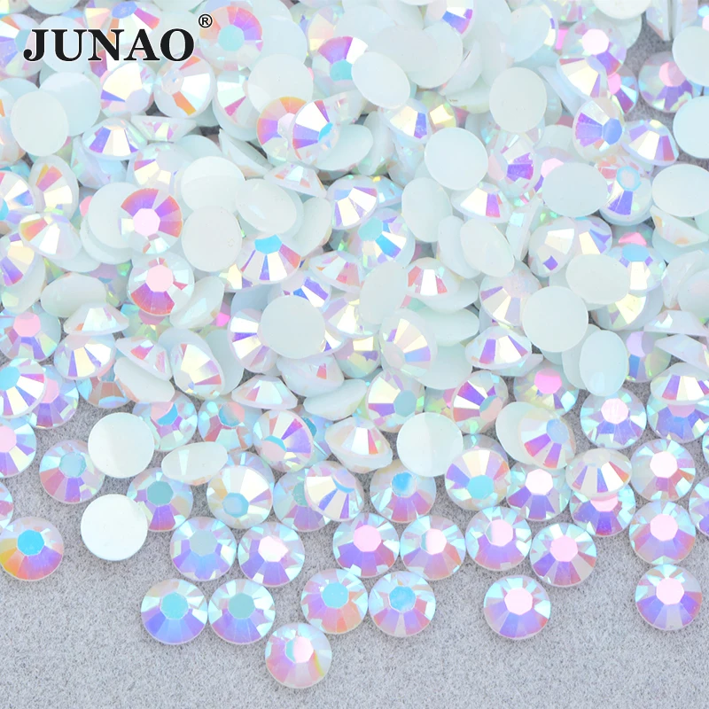 

Wholesale 75 Color 2mm 3mm 4mm 5mm 6mm Jelly White AB Crystal Stones Round Flatback Resin Rhinestone for DIY Crafts, 75 colors resin crystal stones