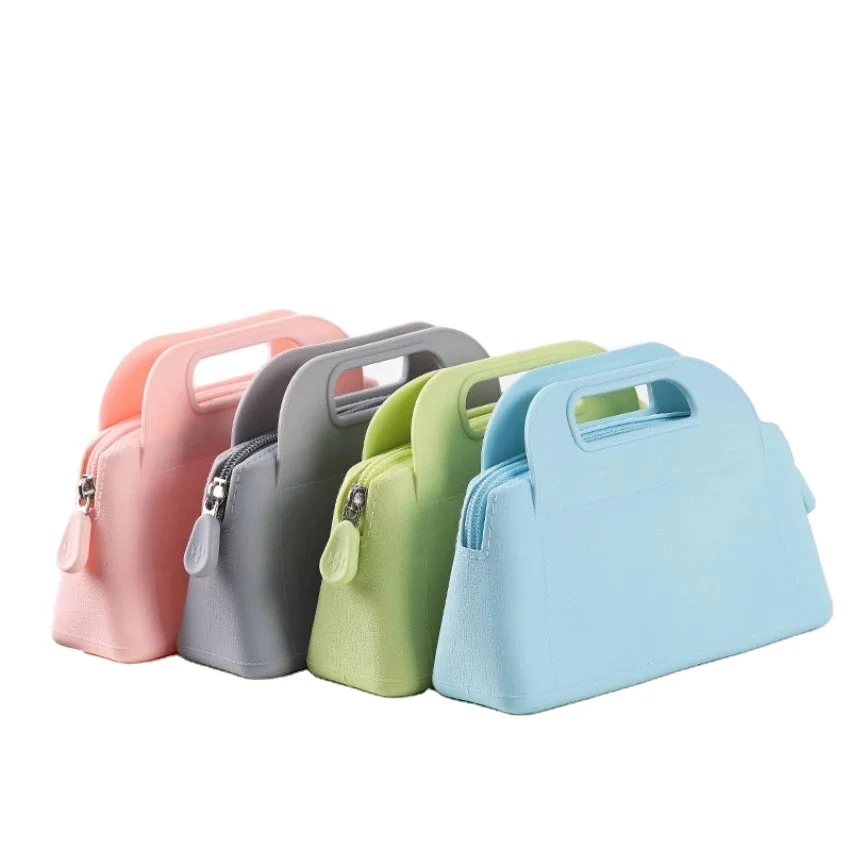 

The Latest Popular Silicone Handbag,Rubber Wallet, Picture color , can be customized