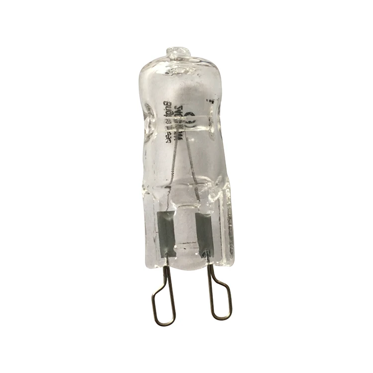 Wholesale 2700K traditional lighting clear glass G9 40w halogen bulbs