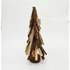 Colorful Felt Wooden Christmas Chop Wood and Nail Tree