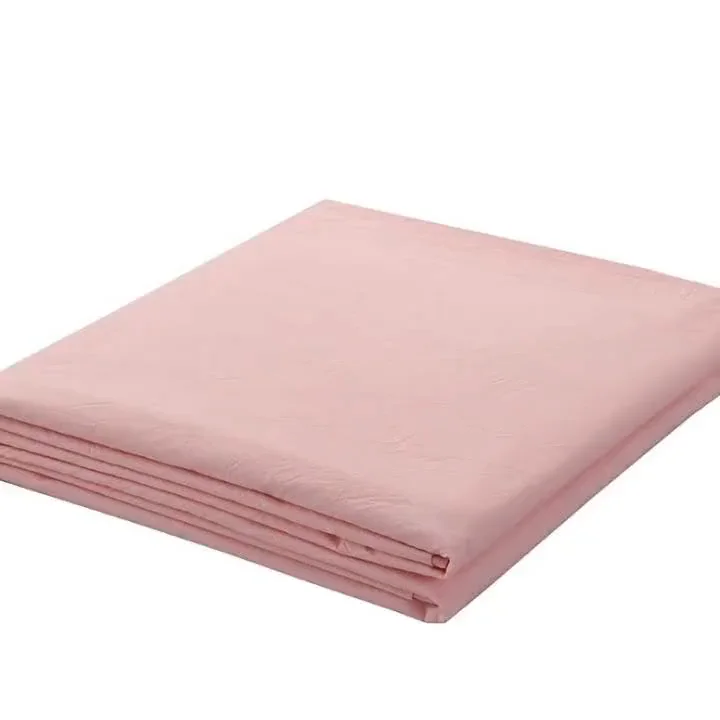 Solid Color Medical Hospital 100 Polyester Microfiber Fabric Bed Sheet