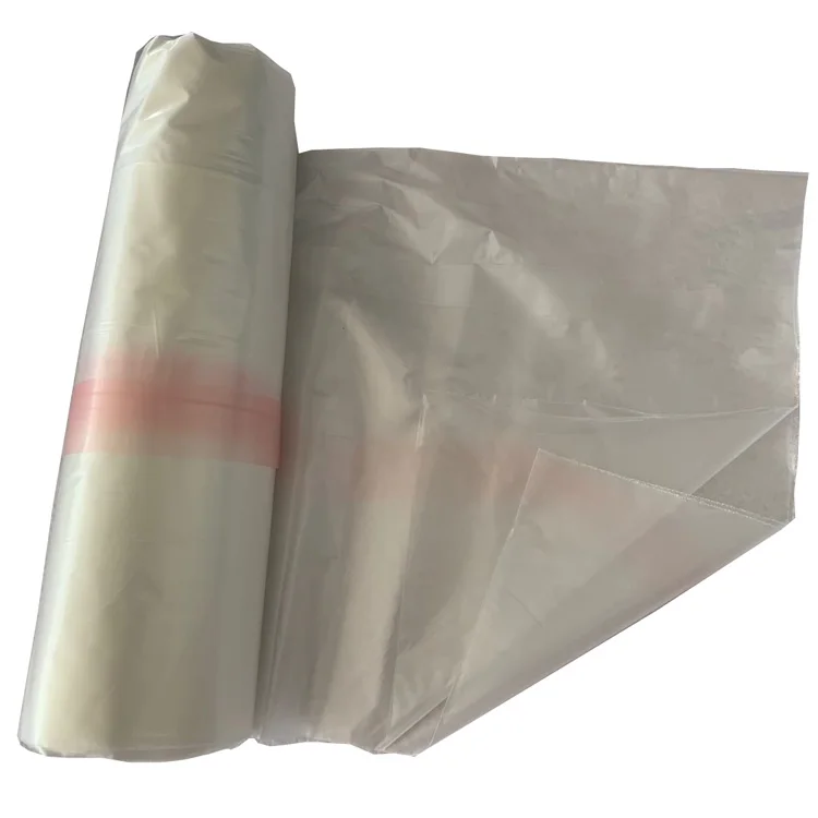 

xingyan laundry bag strong biodegradable water soluble starch plastic bag with handle for hotel and hospital