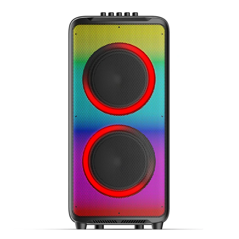 portable dj speakers with lights