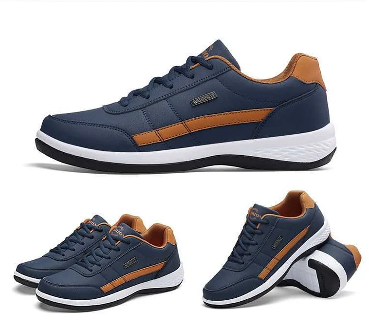 

High-end design mens antislip casual shoes low cut Breathable walking style shoes zapatos casuales