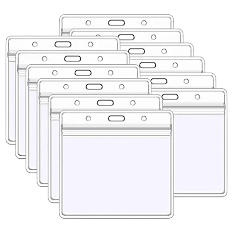 

Cards Holder Clear Vinyl Plastic Sleeve Waterproof Card Protector