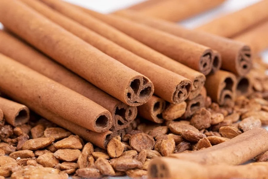 Comparison chart showing safe versus contaminated cinnamon products with lead testing results