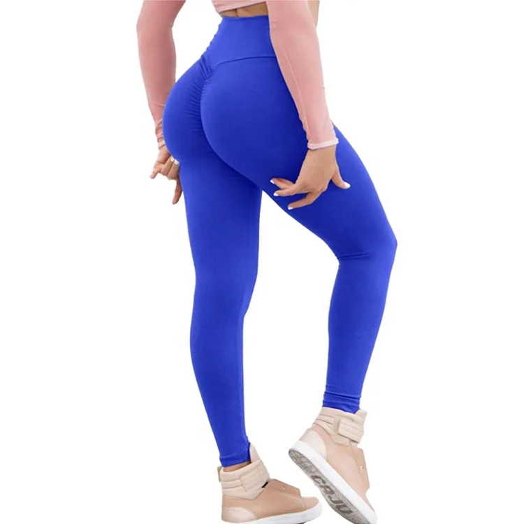 

Hot Sale Seamless Scrunch Butt Lift Leggings Womens Athleisure High Waist Scrunch Tight Pants, Customized colors