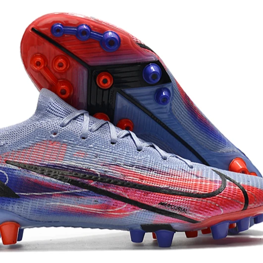 

Original High Ankle Football Shoes CR7 Mercurial Vapores XIV Dragonfly 14 Elite FG Cleats Outdoor Nike Superfly VIII Soccer Boot