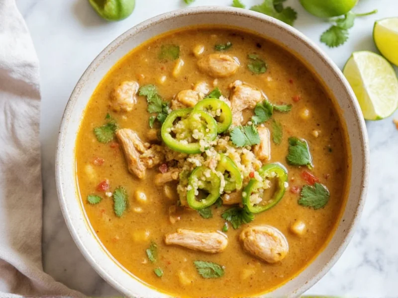 Chicken Poblano Soup: Authentic Recipe & Essential Guide