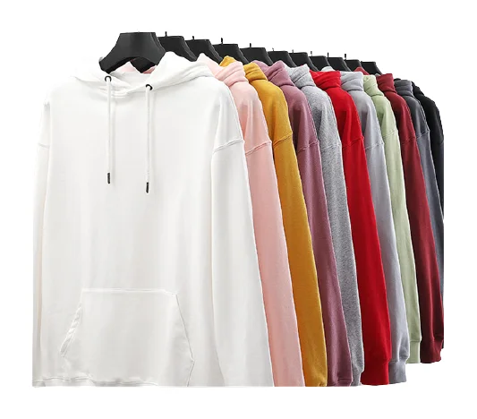 

Fashion Custom Solid Color Blank Oversized Plain Pullover 100% Cotton Mens Sweatshirts Hoodies, Shown