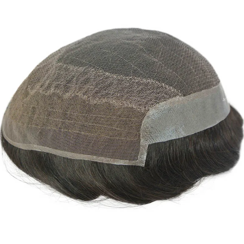

Hot sale stock lace toupee for men