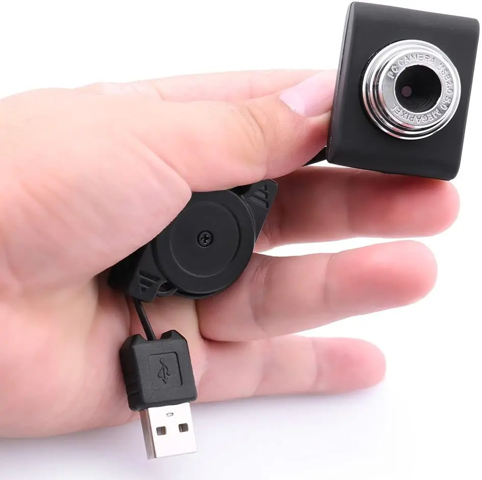 VigorIA Smallest Mini 2.0 50.0 Mega Pixel USB HD Video Camera Webcam Web Cam for PC Laptop