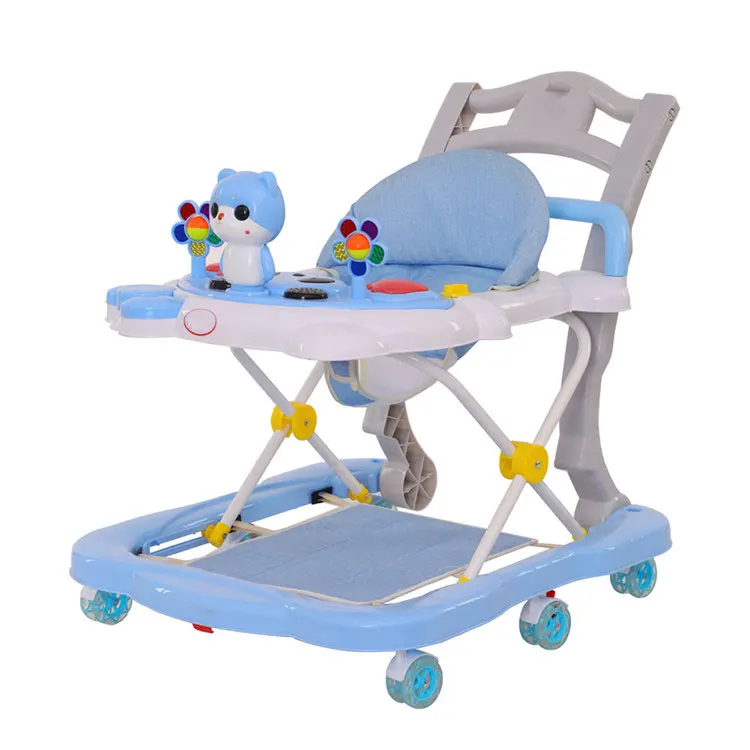 

2020 Popular hot sale new model low price Educational Kids Children plastic Multifunctional baby Walker, Pink/green /blue