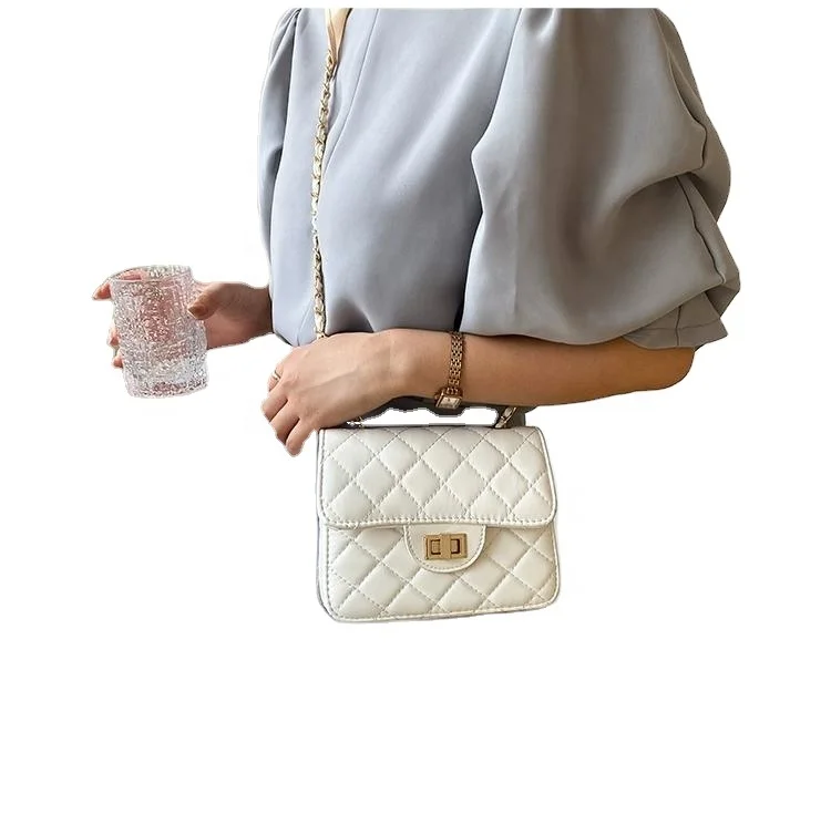 

Women's messenger bag OL chain shoulder bag leather work handbag