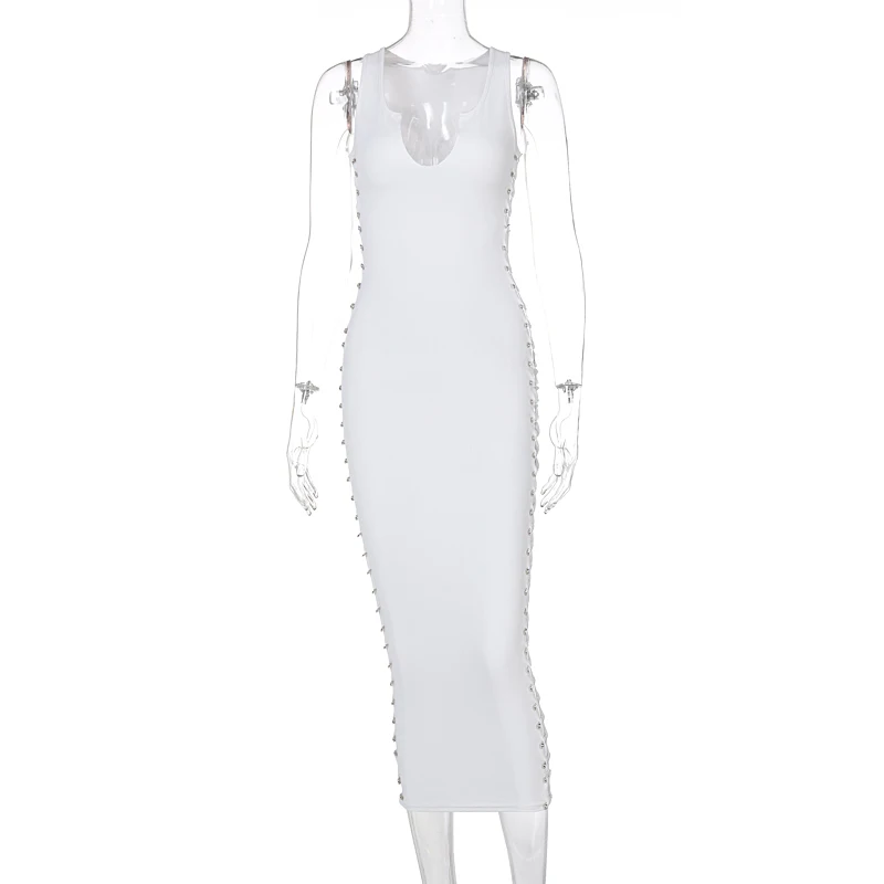 

Women's Sleeveless Summer Elegant Dress for Summer 2021