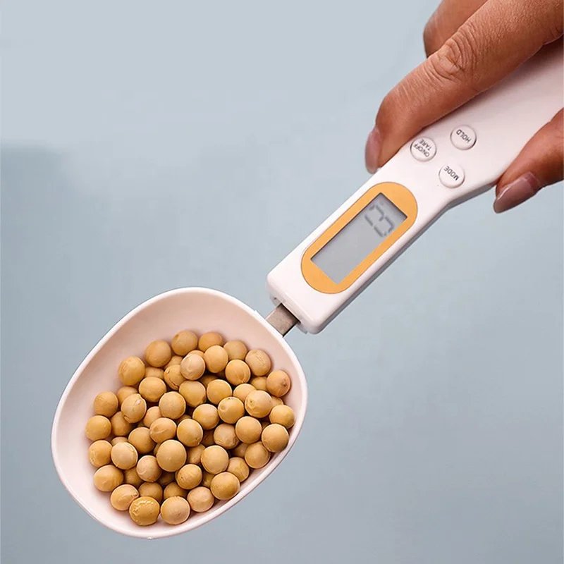

D29 Wholesale Household measuring detachable drug spoon digital electronic kitchen scale for Portioning Milk Flour Spices