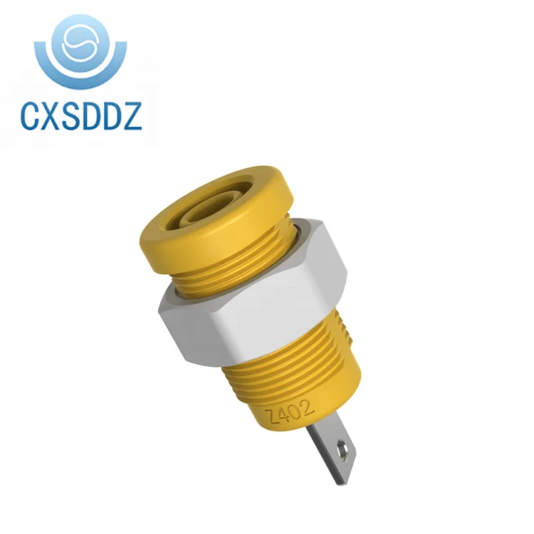 
CXSDDZ-Z402 high-end 4mm Banana Jack Socket Wire Connector 