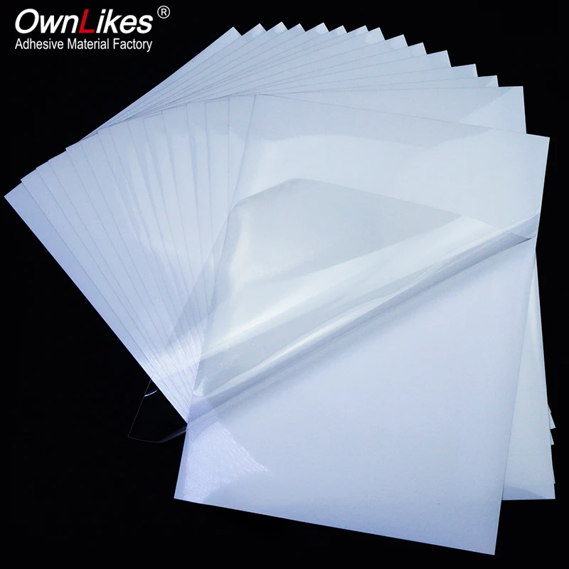 

Waterproof A4 white high glossy blank self adhesive label inkjet sticker photo paper for inkjet printer