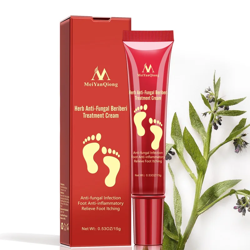 

15 grams of Mei Yan Qiong Cream can repair dead skin cracks stiff feet help feet soft, Multi-colors