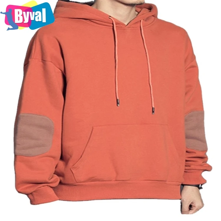 

Oversized Mens Hoodies Heavy Long Sleeve T shirt Loose Pullover Fashion New Style Autumn And Winter Collection, Free