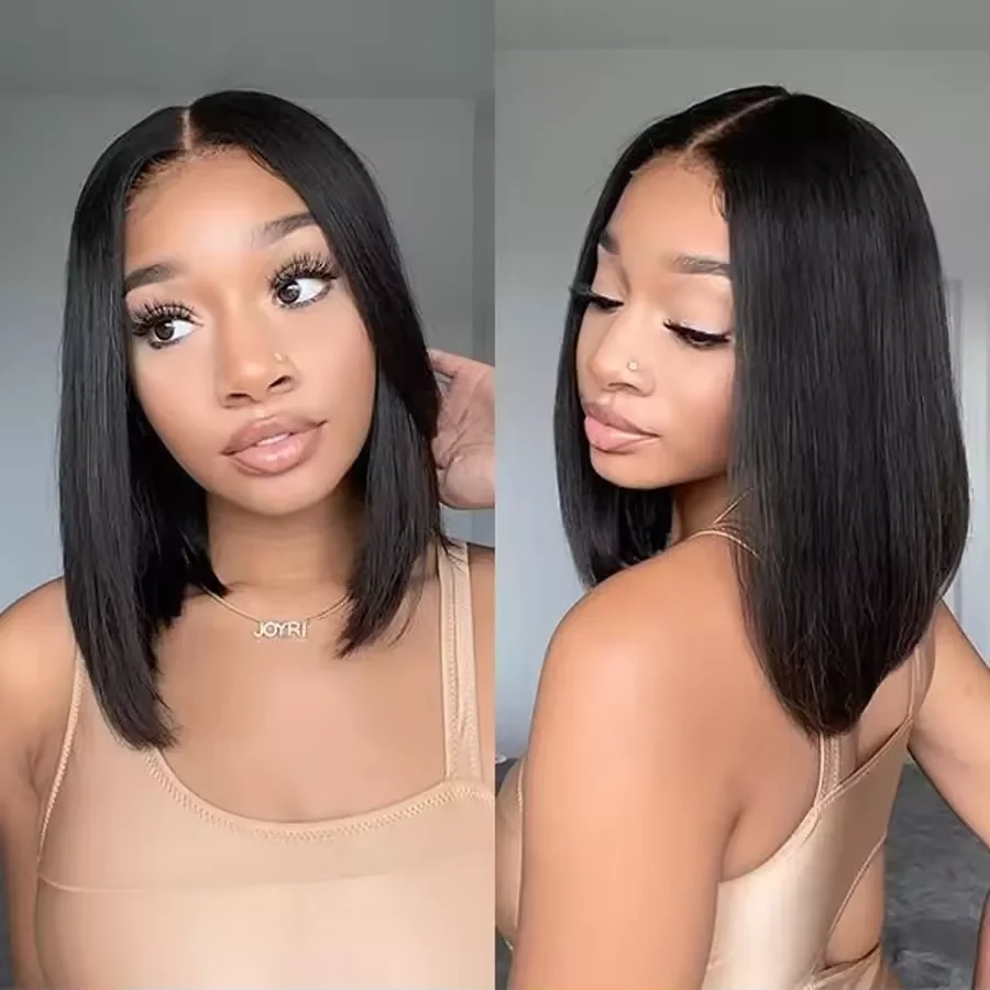 Wholesale Cheap 13x4 Lace Front Glueless Bob Wigs for Black Women 100% Raw Human Hair Wigs Vendor