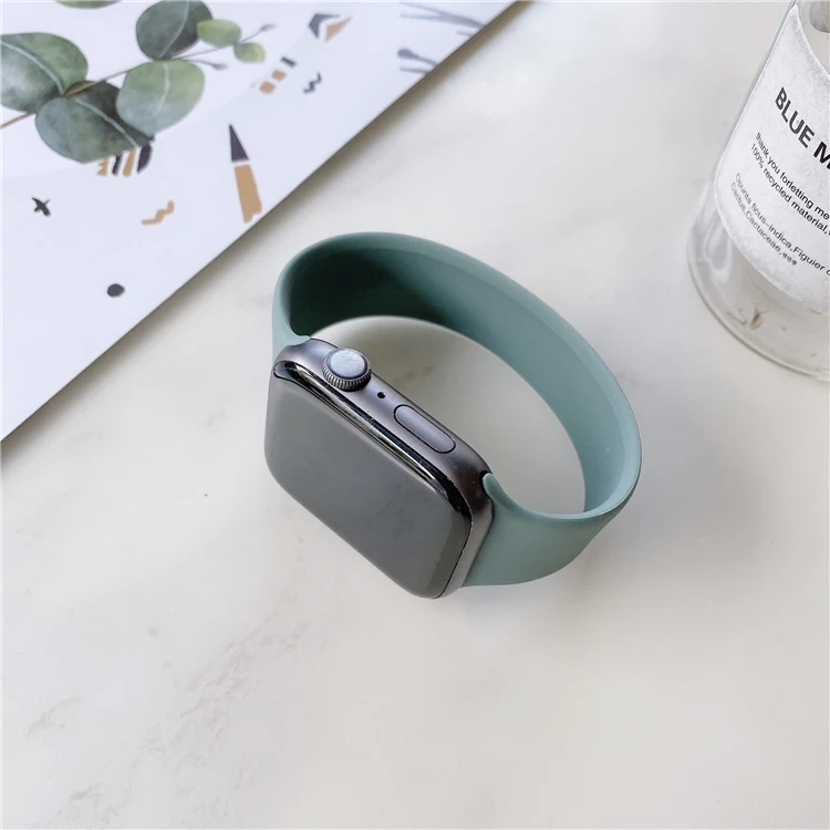 

Simple Style Silicon Smart Watch Band Strap for Apple Watch, Send randomly