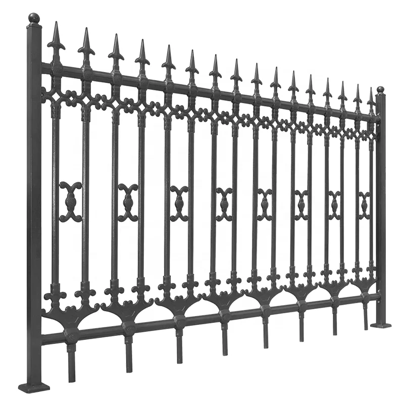 ISO certificated Solid metal fence panel / Garden fencing / Decorative metal fence, View metal