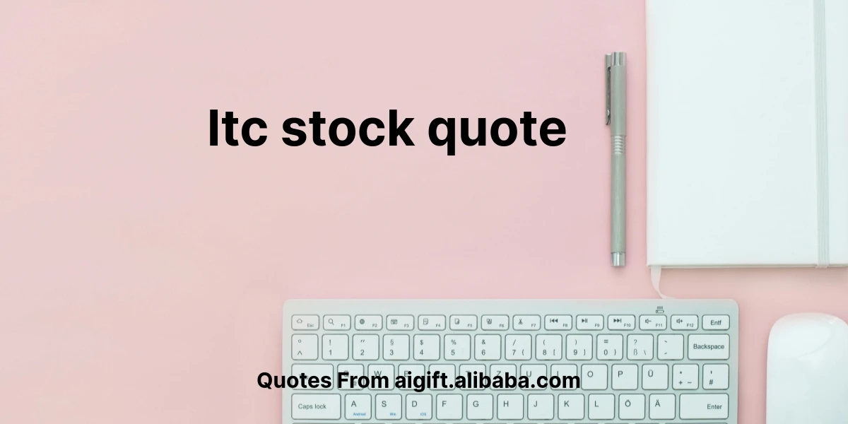 itc stock quote