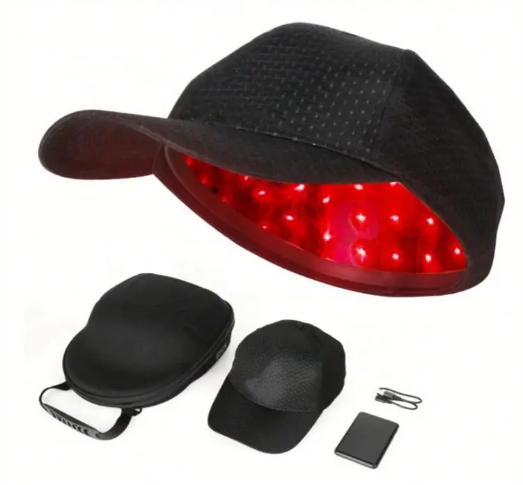 

High Quality Low Level Laser Therapy Hair Growth Caps Diode Laser Hat 272 Laser Cap for hair regrowth, Black