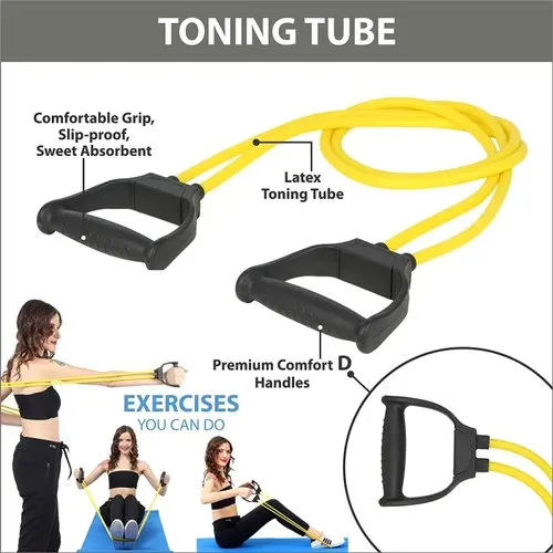 

11pcs/set Fitness Latex Resistance Bands Exercise Tubes Practical Elastic Training Resistance Tubes Set, Customized color