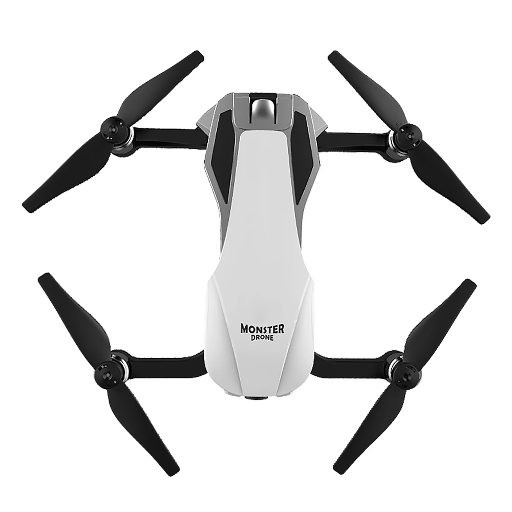 

2020 HOSHI F8 Drone 4K Camera GPS Drone with Two-axis anti-shake Self-stabilizing gimbal Wifi FPV Brushless Quadcopter, White