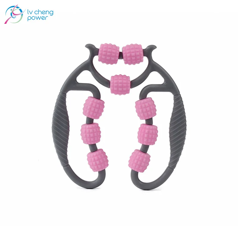 

Neck Massager Muscle Relaxation Massage Release Sore Massage Roller, Pink