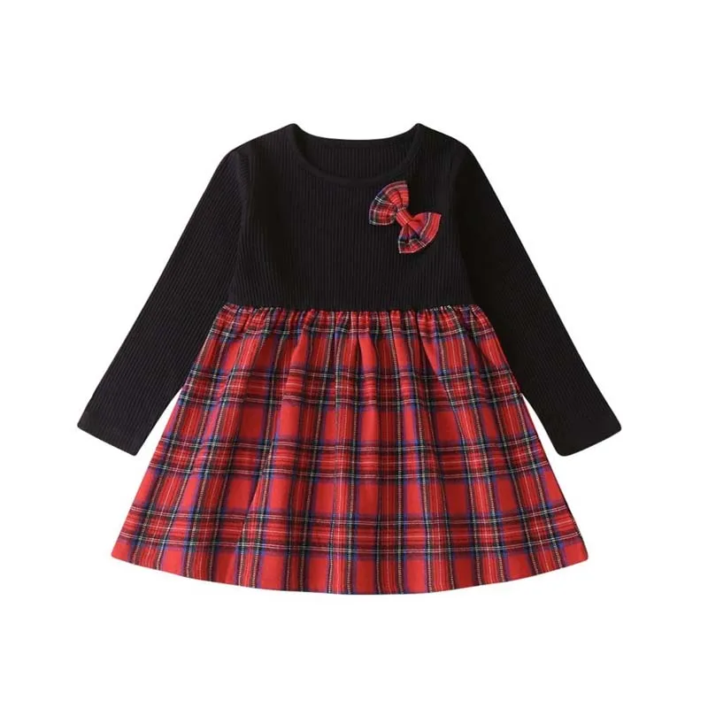 

baby girl clothes 1 year old black cotton long sleeves birthday dress princess girls baby dress