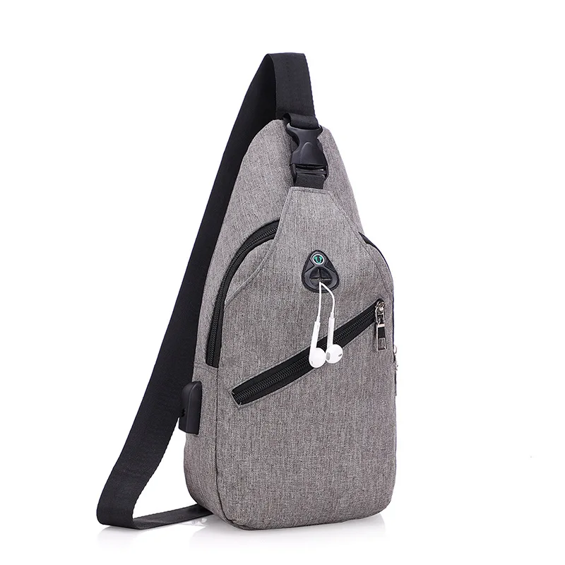 

Men's Chest Bag Shoulder Messenger Bag Sports Youth Small