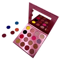 

Sombras customize high pigment matte eye shadow stamp customizable diy empty eyeshadow palette