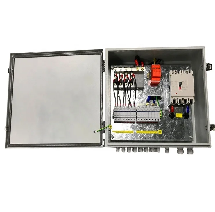 
IP65 2, 4, 6, 8, 10, 12, 14, 16, 20, 24 ways solar photovoltaic combiner box 