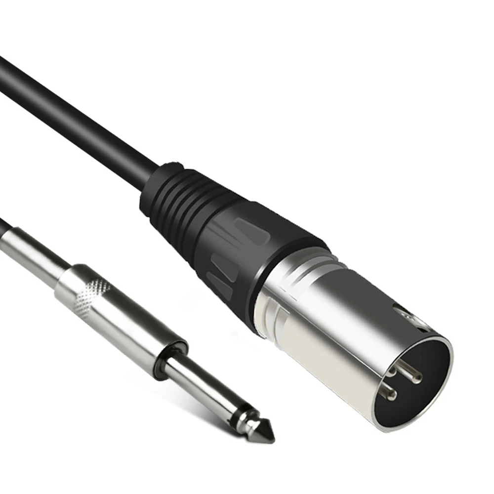 

professional XLR Microphone Cable 3 Pin XLR Female to XLR male Speaker Microphone Balanced Audio Cable, Balck