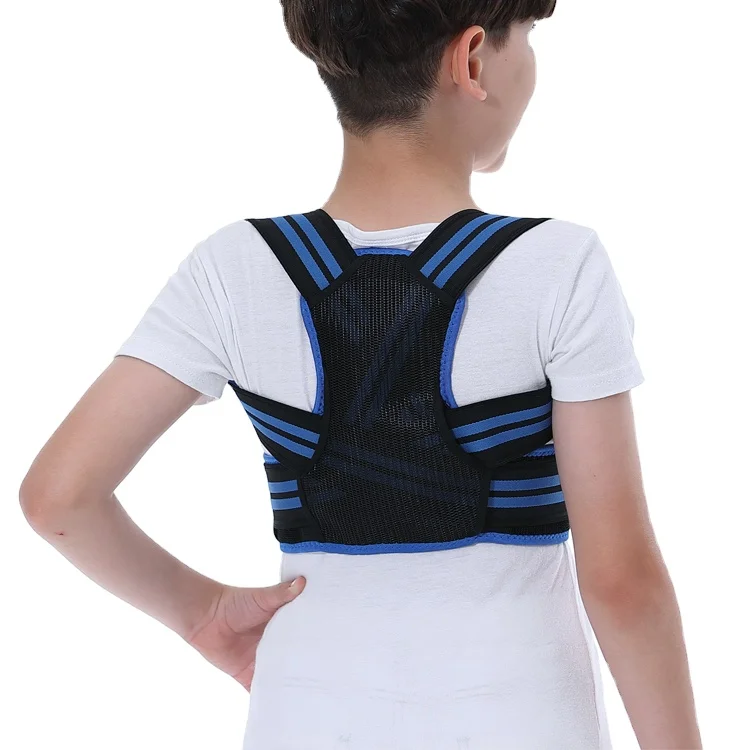 

OEM Comfortable Adjustable Back Support, Posture Corrector For Children, Black