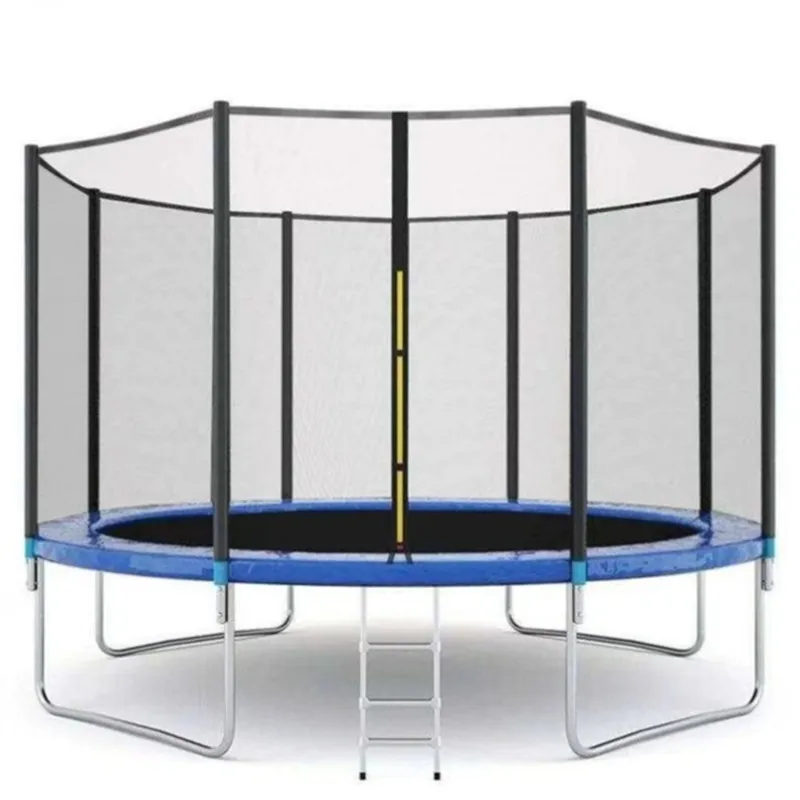 

High Quality Elastic Bed outdoor with safety net children's inflatable trampoline