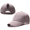 2019 customized high quality foreign trade new popular logo pony tail baseball caprear opening pony tail cap