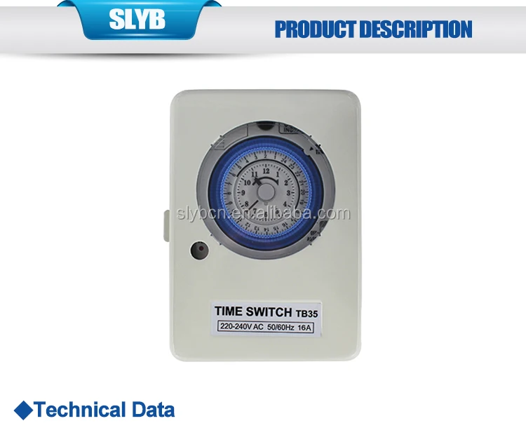 24hour Automatic Types Of 220v 230v Analog Mechanical Weekly Rotary