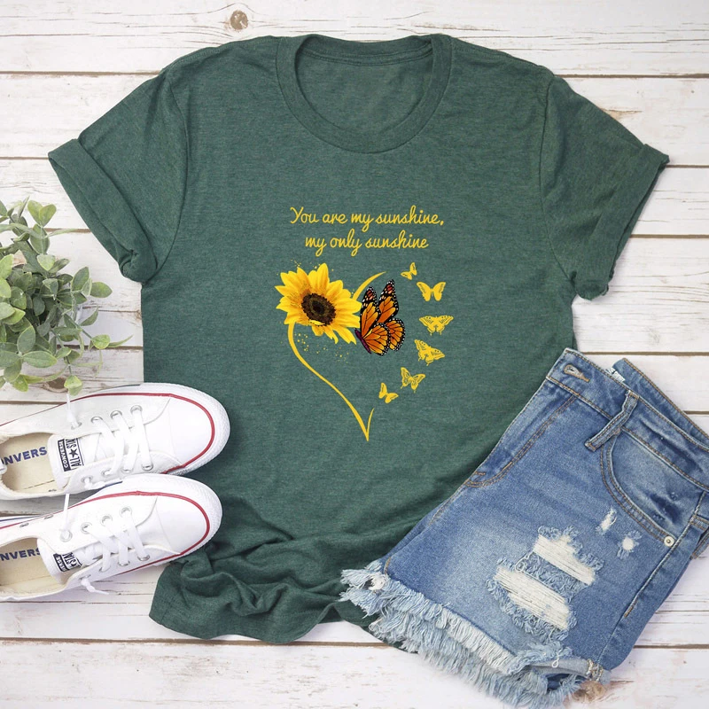

Custom printing short sleeve t shirt for women casual