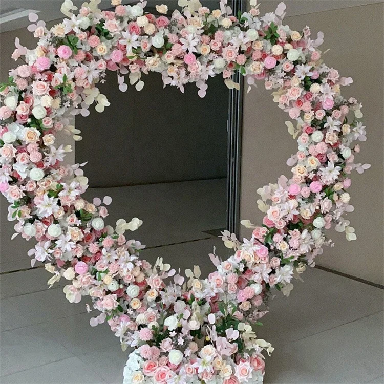 

YR 3410 Floral Arch Backdrop Wedding Flower Arrangements Flower Arch For Wedding Decoration