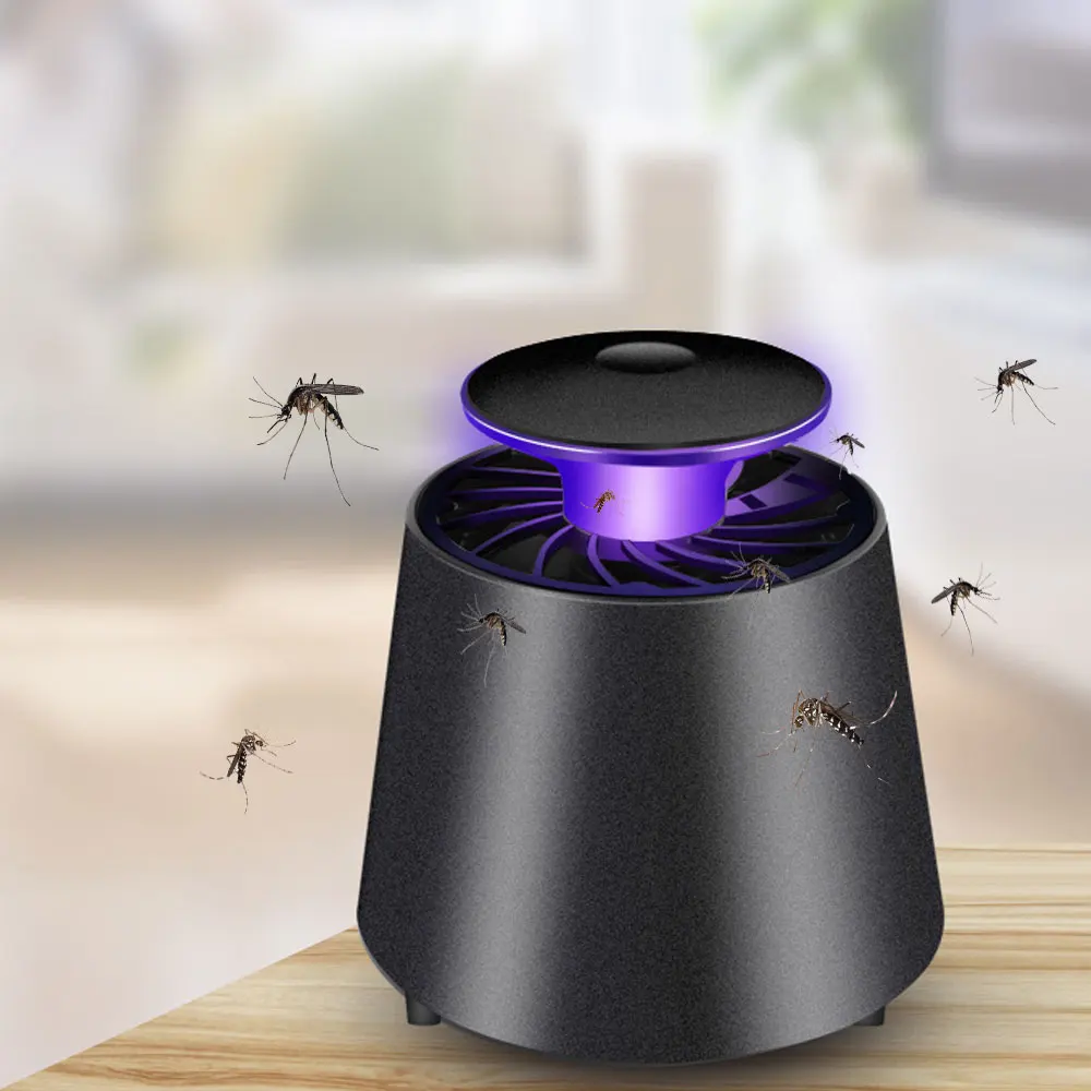 

USB Powered Insect Trap Lamp Bug Zapper LED UV Light Fly Electronic Mosquito Killer Lamps