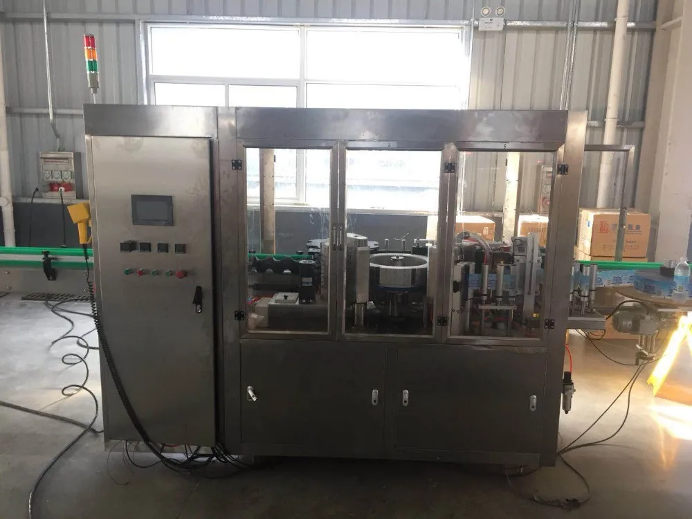 
OPP/BOPP Labeling machine hot melt glue self adhesive stickers for mineral bottled water plastic round bottles 