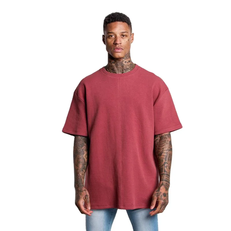 

Mens boxy t shirt heavy weight cotton t shirt