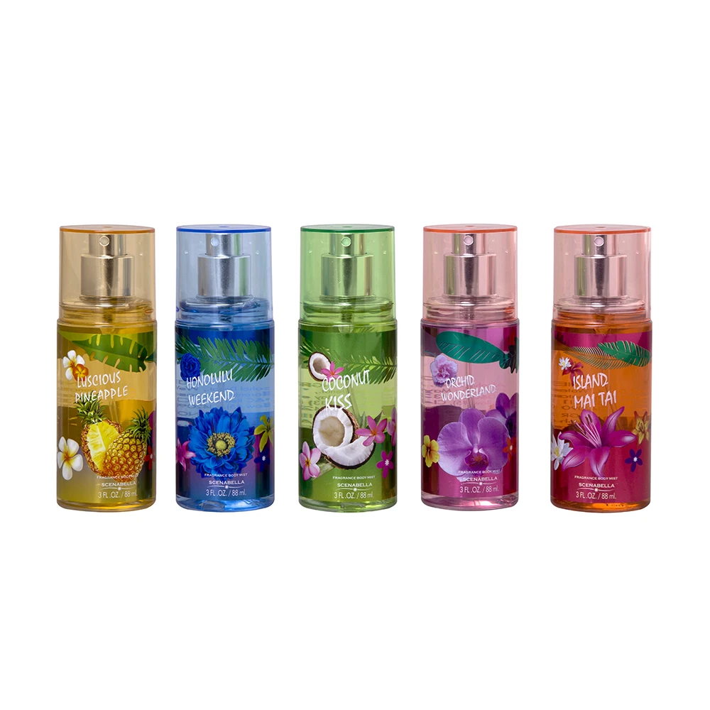 88ml Travel Size Body Spray Fine Fragrance Perfume Body Mist Splash Set For Women Buy Best 5766